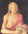 Alte mit Geldbörse Albrecht Dürer Klassischer Menschlicher Körper